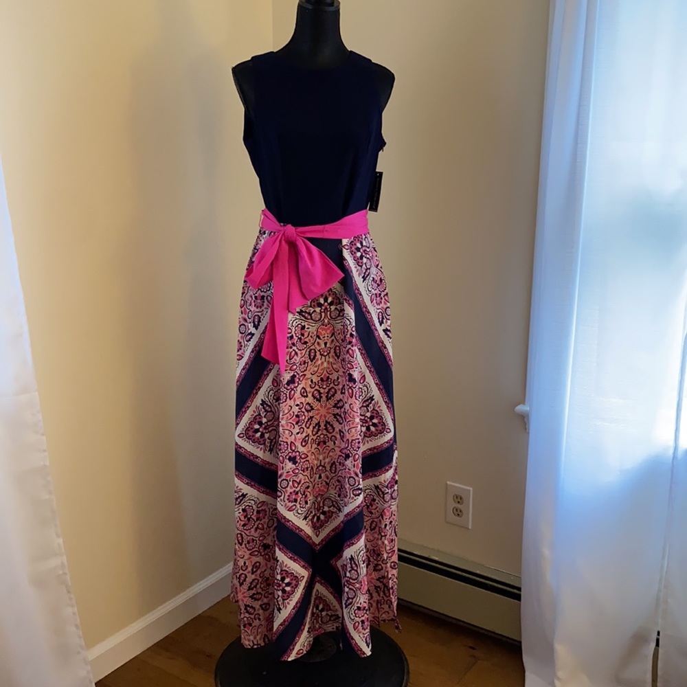 NWT Jessica Howard Maxi  Dress Sz 12